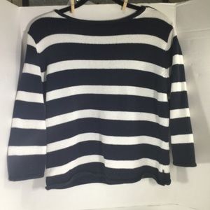 Tommy Hilfiger Stripped Cropped Sweater